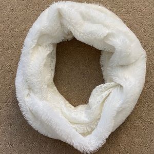 White Infinity Scarf